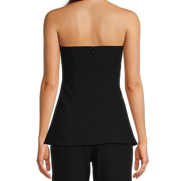 Le' AL.X Coordinating Strapless Pocketed Suit Top - Picture 2 of 9